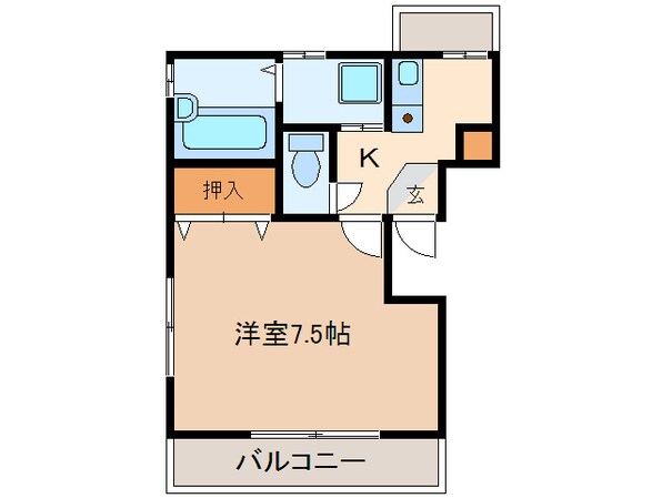 メロウ高取の物件間取画像